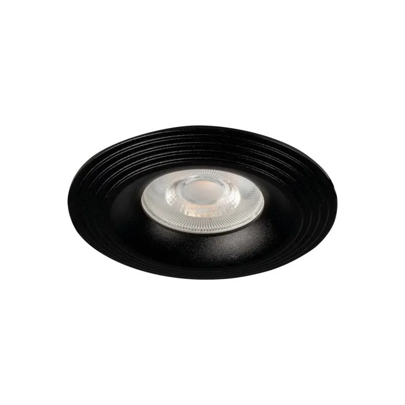 Lampa padziļinājums Kanlux Liglo 35777, GU10, melna krās.