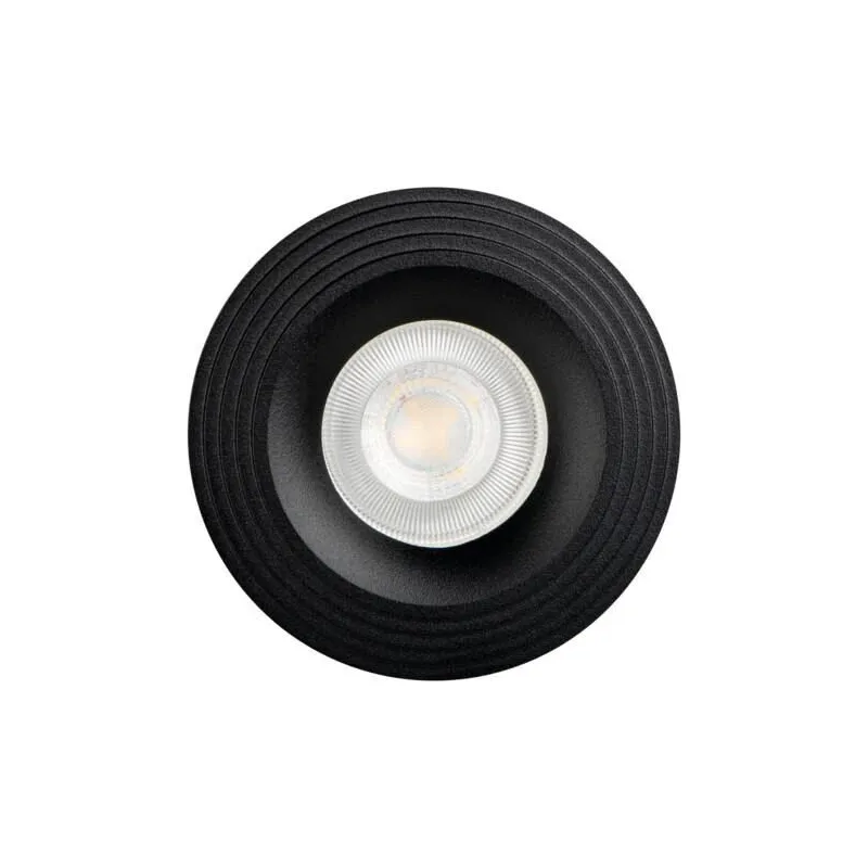 Lampa padziļinājums Kanlux Liglo 35777, GU10, melna krās.
