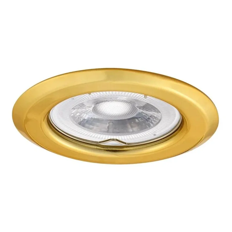Lampa padziļinājums Kanlux Argus II 37154, GU10, zelta krās.