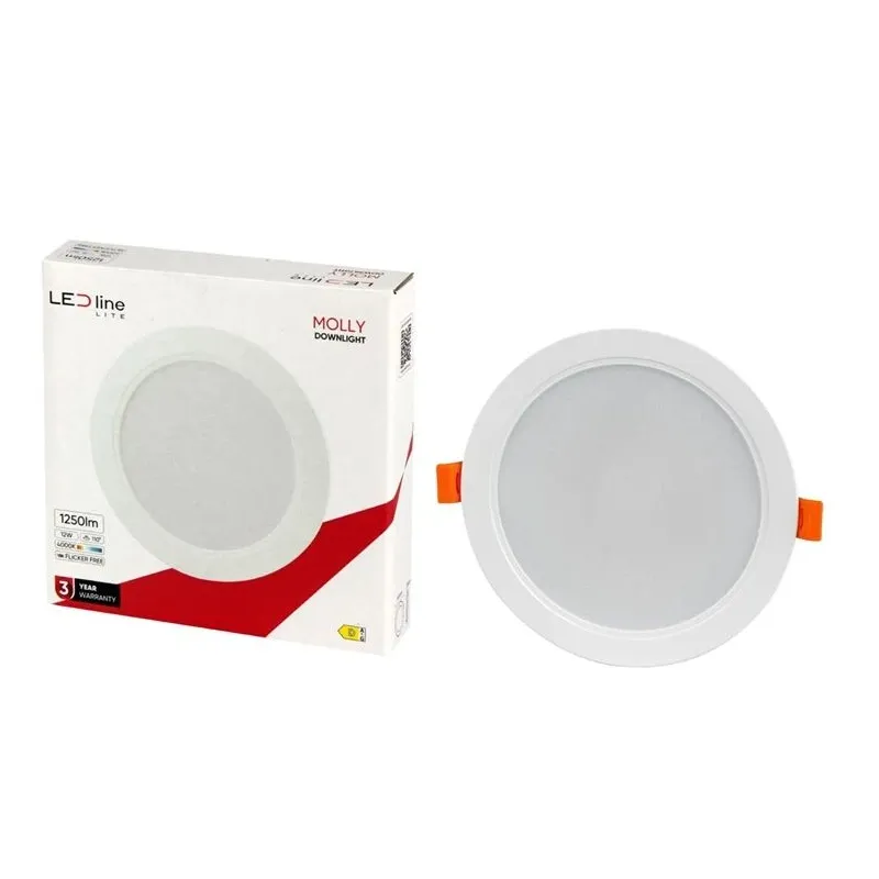 Lampa padziļinājums LED Line Molly, 4000°K, LED, balta krās.