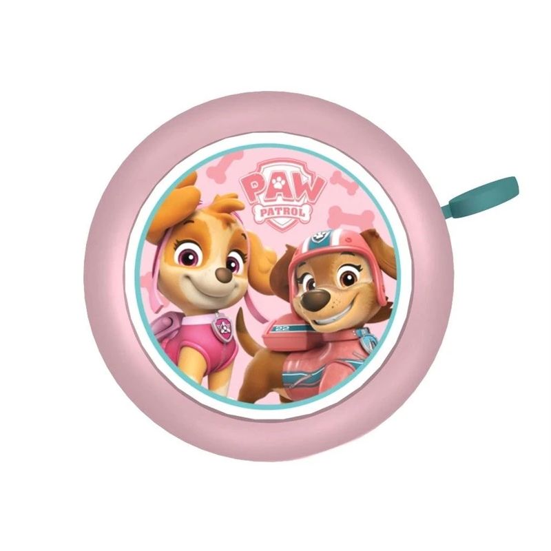 Zvans Paw Patrol. plastmasa-metāls. rozā