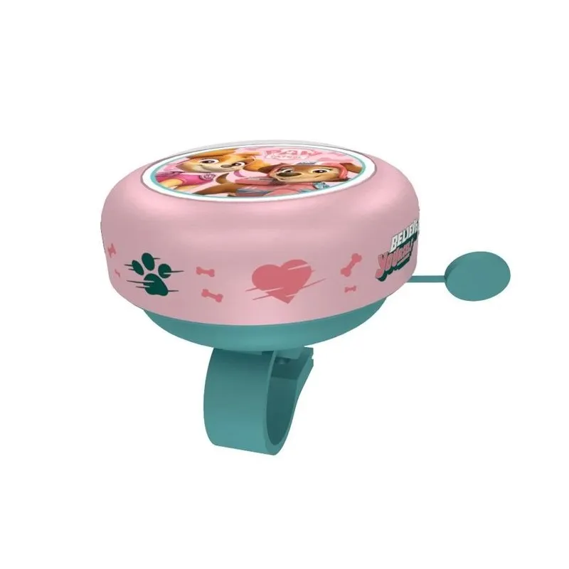 Jalgrattakell Paw Patrol, plastik-metall, roosa v.