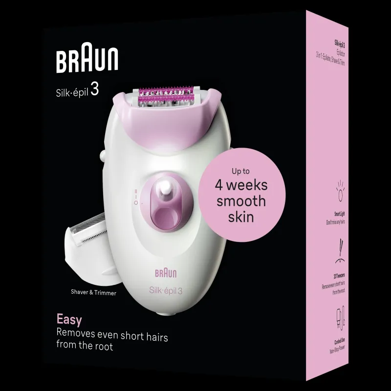 SE3-031 Braun Silképil 3 Epiliatorius