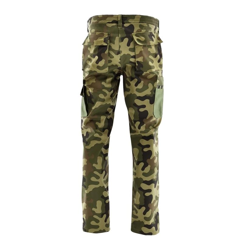 Darba bikses Sara Workwear. zaļa. kokvilna-poliesters. XL