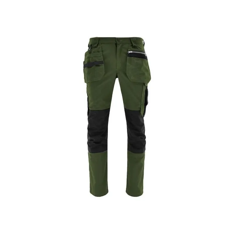 Darba bikses Sara Workwear Comfort, zaļa krās., M izmērs