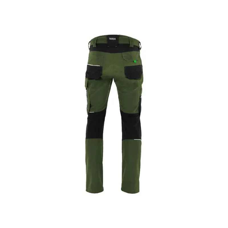 Рабочие брюки Sara Workwear Comfort, зеленый цв., XXL размер