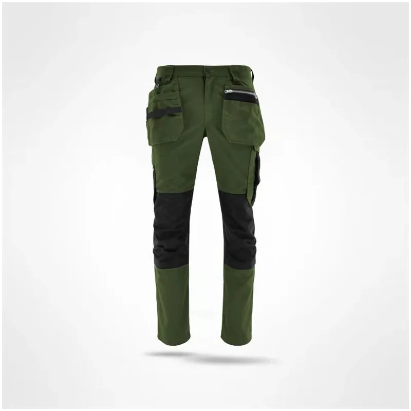 Рабочие брюки Sara Workwear Comfort, зеленый цв., XXL размер