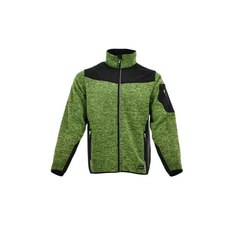 Džemperi Sara Workwear Comfort, melna-zaļa, M izmērs