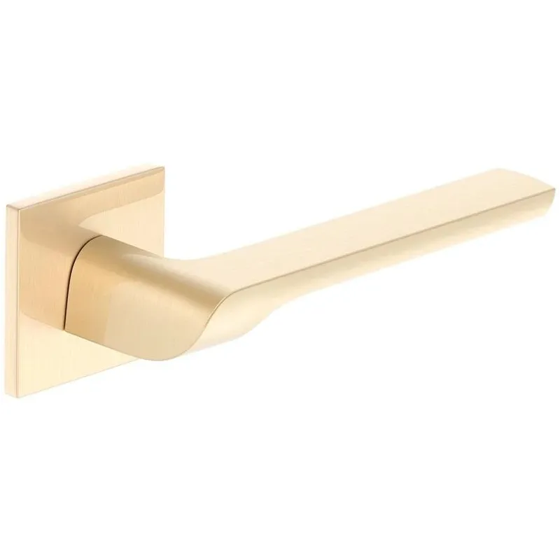 Durvju rokturis, iekštelpām Metal-Bud K FIT Brushed Gold ZOYA K FIT, zelta