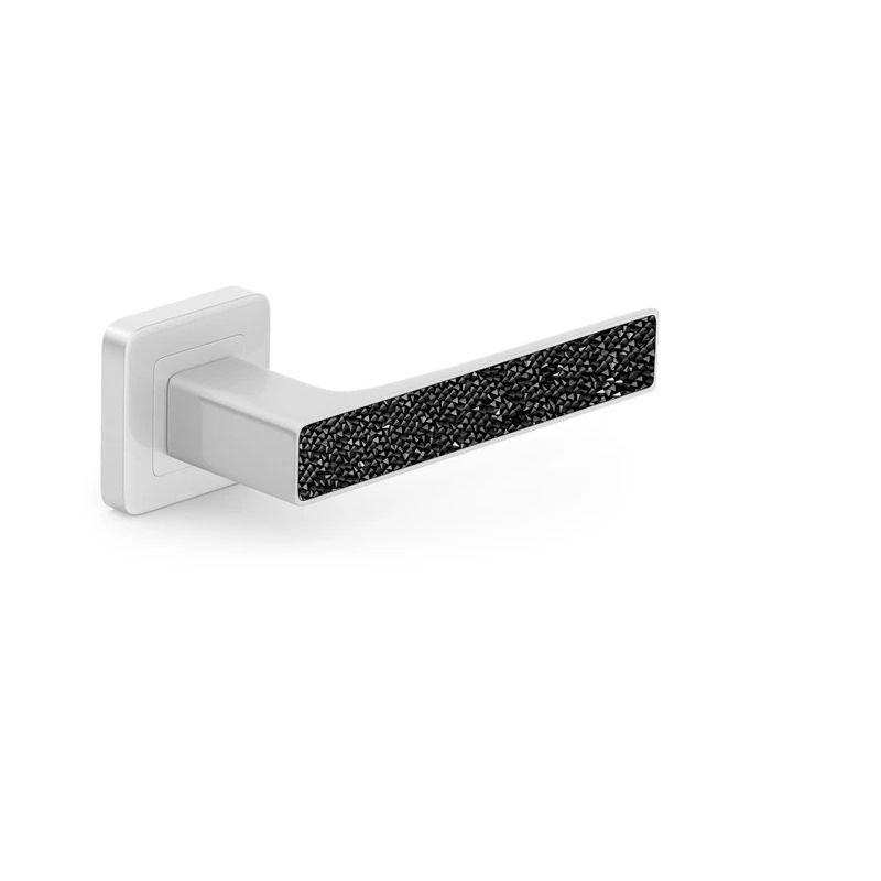 Rokturis durvju deco glamour mat.niķelis