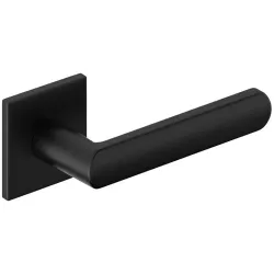 Durvju rokturis. iekštelpām Q Slim Black LUNA Q SLIM. melna