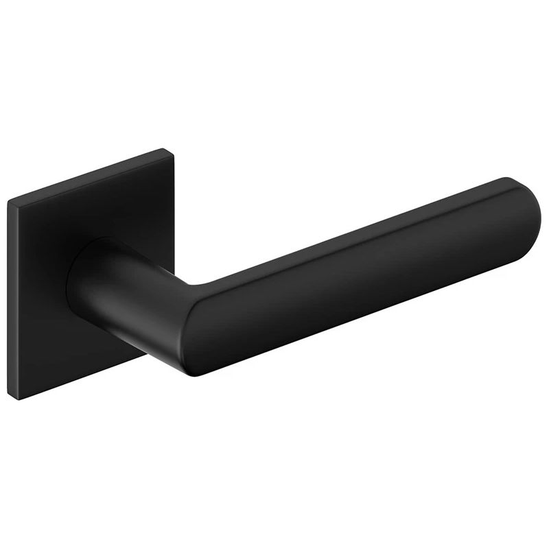 Durvju rokturis. iekštelpām Q Slim Black LUNA Q SLIM. melna