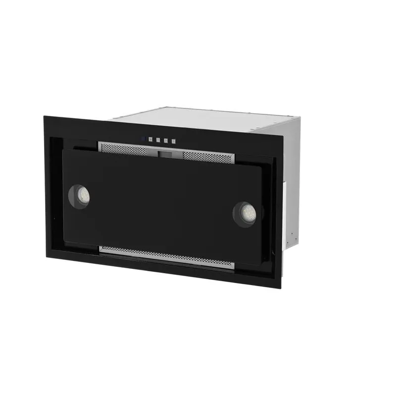 Iebūvēts tvaika nosūcējs Akpo WK-10 NEVA 60 BL-BL, melna krās.