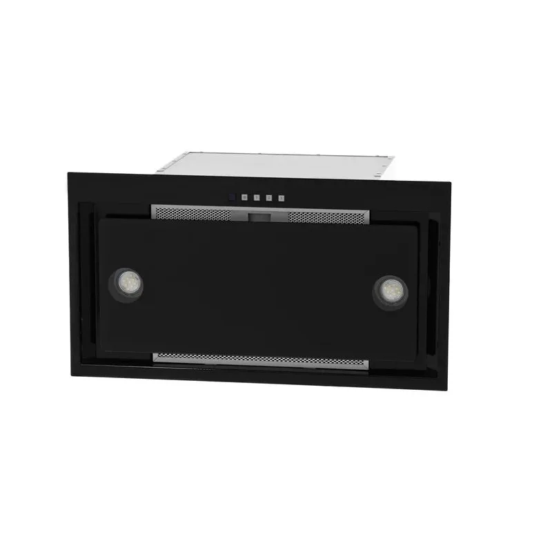 Iebūvēts tvaika nosūcējs Akpo WK-10 NEVA 60 BL-BL, melna krās.