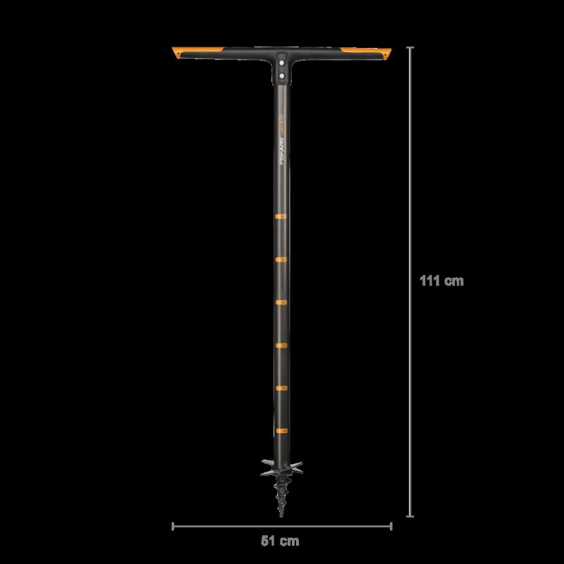 Mehāniskais zemes urbis Fiskars 134710. 1100 mm. 100 mm