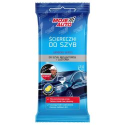 Mitrās salvetes auto tīrīšanai Moje Auto. 24gab.