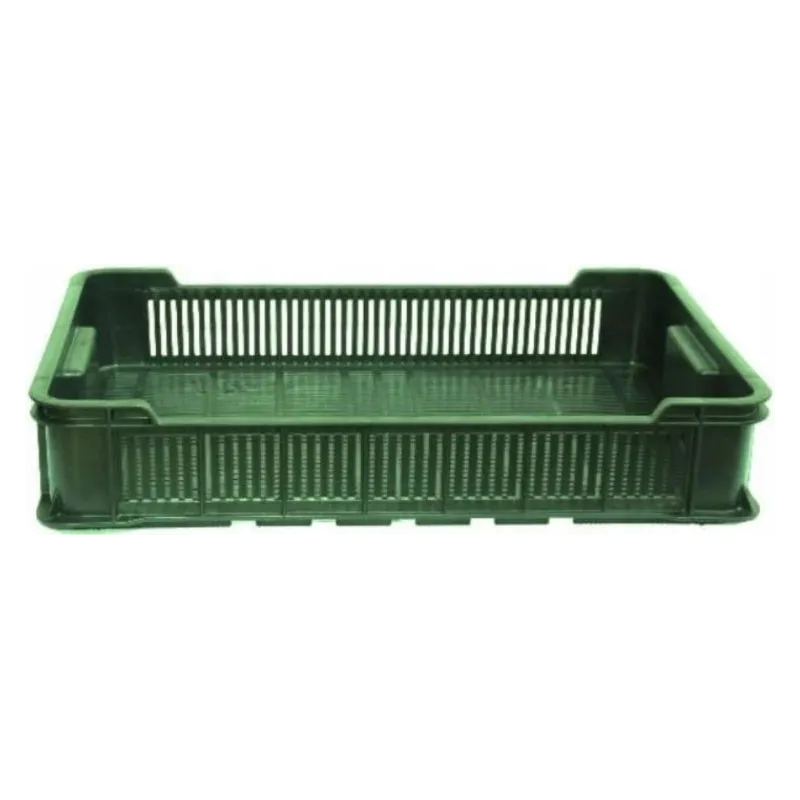Plastic crate 10kg 60x40x12cm