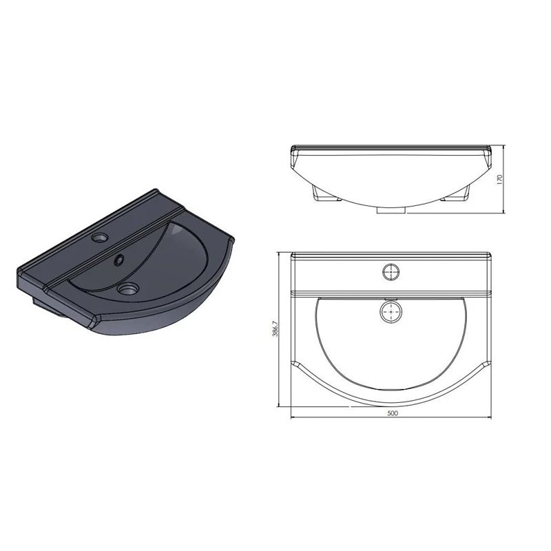 Skapis Mykonos 50 ar izlietni