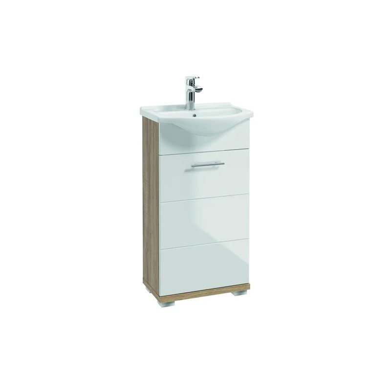 Skapītis bari d40 balts-koka