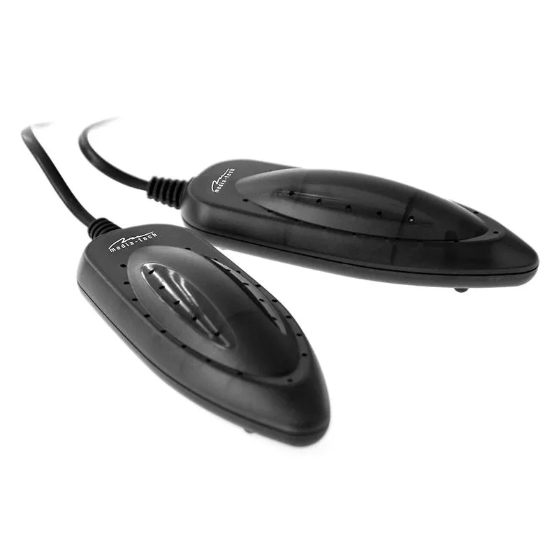 Apavu žāvētājs Media-Tech UV-C Dryer, 17 cm x 6 cm, melna krās., 2 gab.