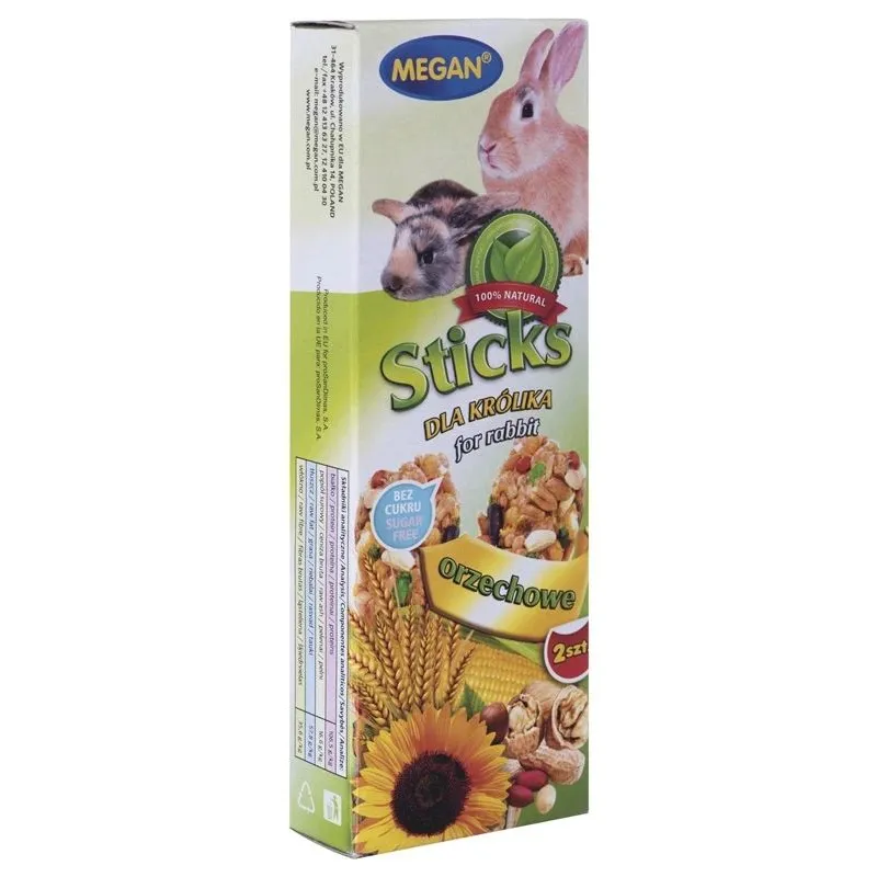 Barība grauzējiem Megan, trušiem, 0.100 kg