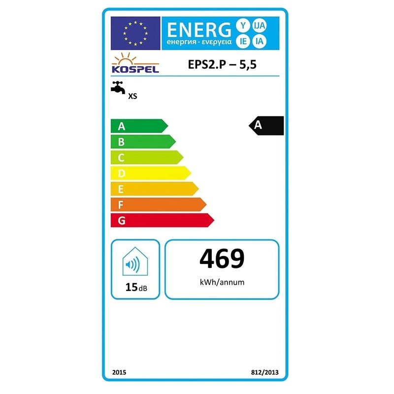 Sildītājs caurplūdes eps2-5.5.p.prister ,kospel,