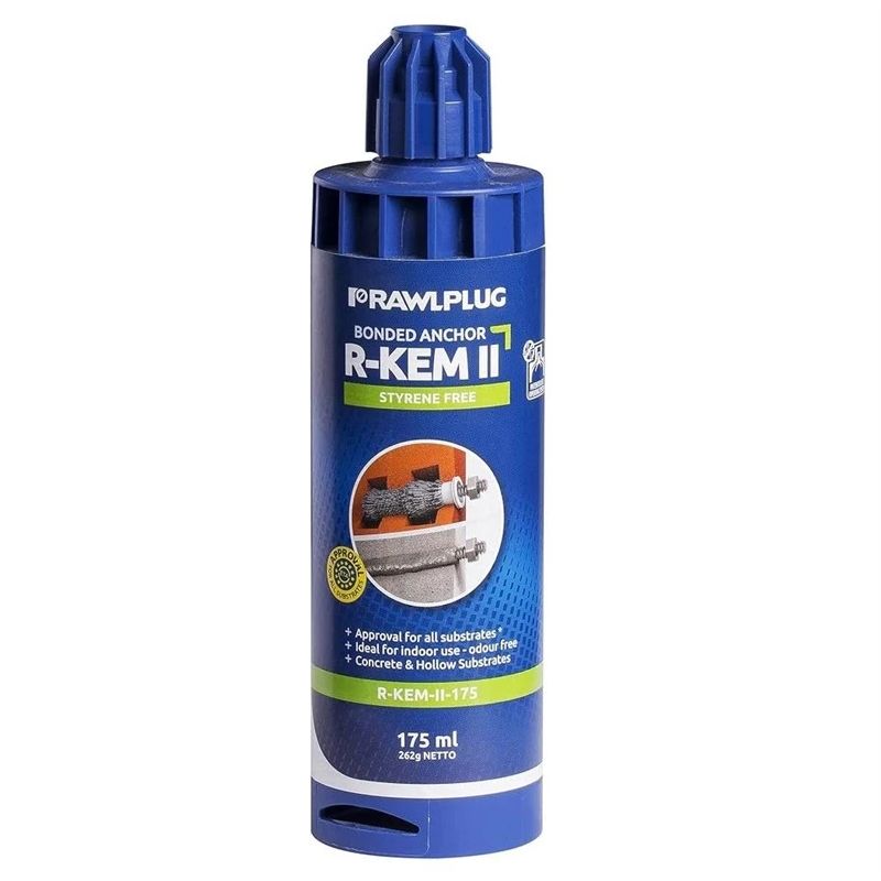 Fiksējošie sveķi Rawlplug R-KEM II. 175 ml