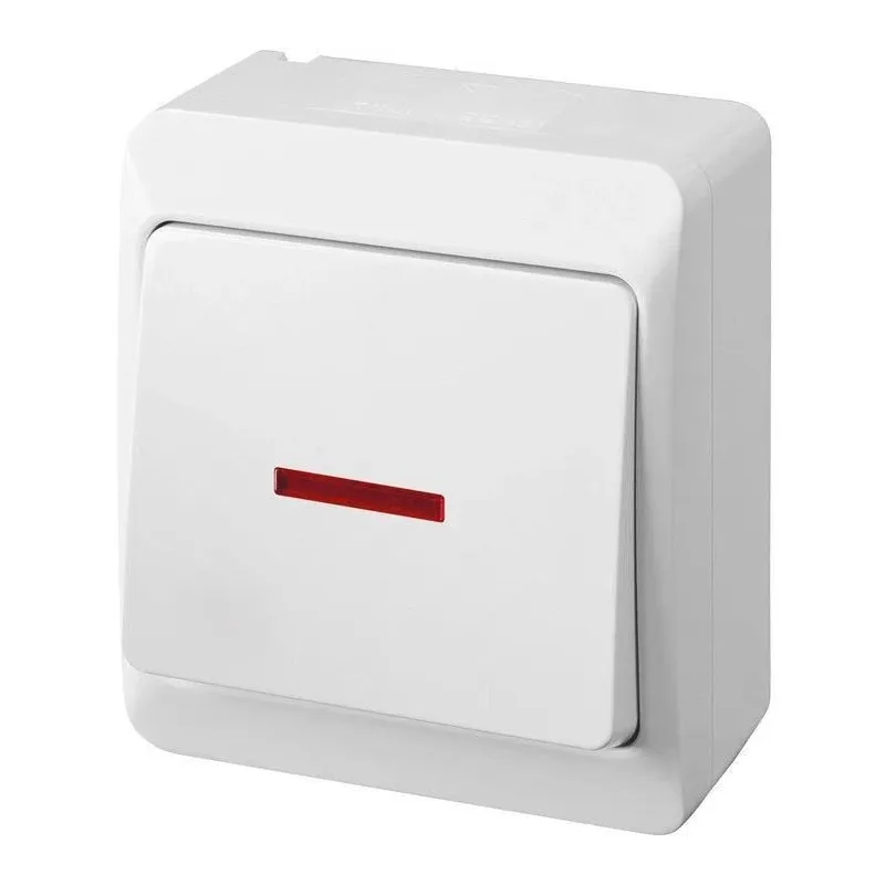 Slēdzis Elektro-Plast Hermes 0341-02 White