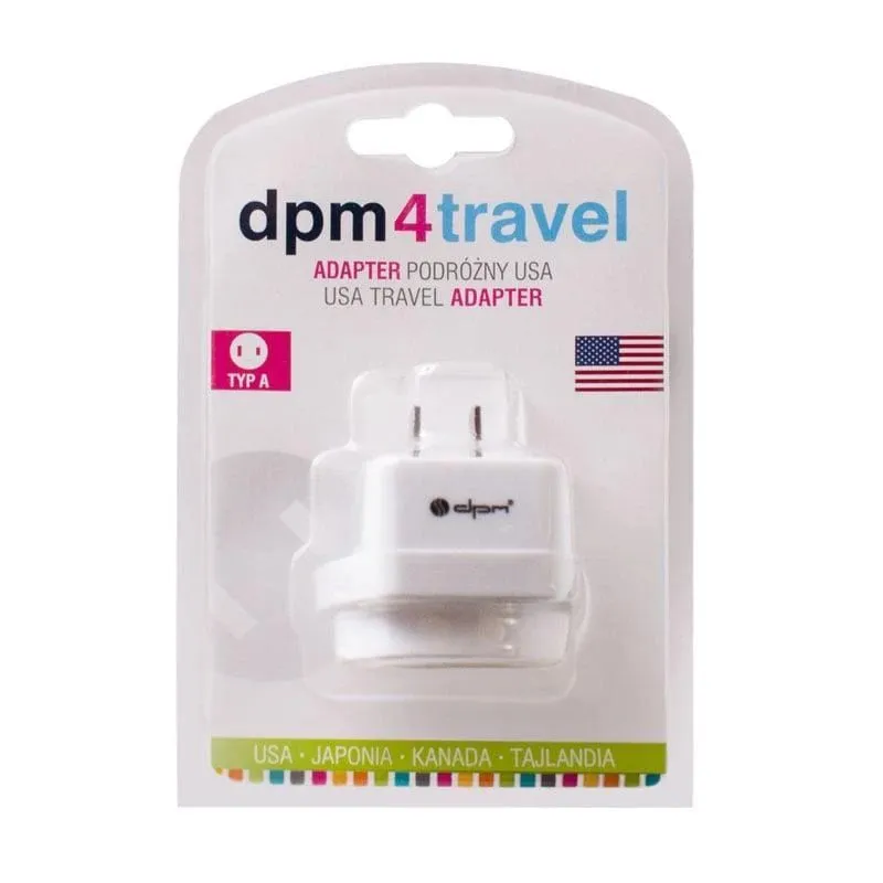 Adapteris DPM Travel Adapter EU-US 10A 250V 3P