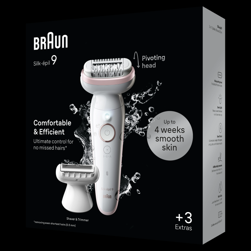 SES9-030 Braun Silképil 9 Epilators