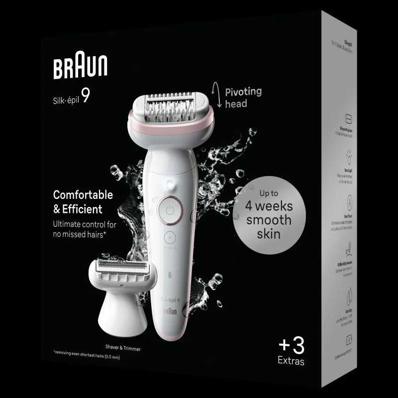 SES9-030 Braun Silképil 9 Epiliatorius