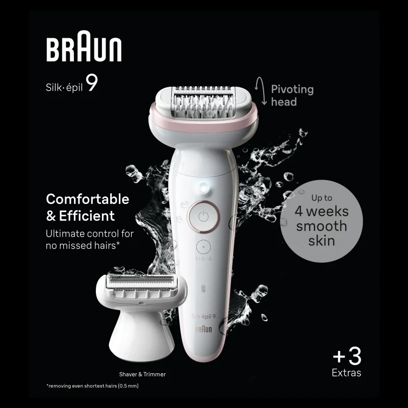SES9-030 Braun Silképil 9 Epiliatorius
