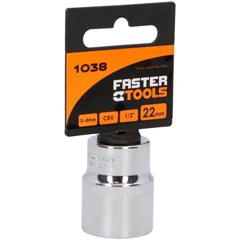 Muciņa 6kantu faster tools 1-2 22