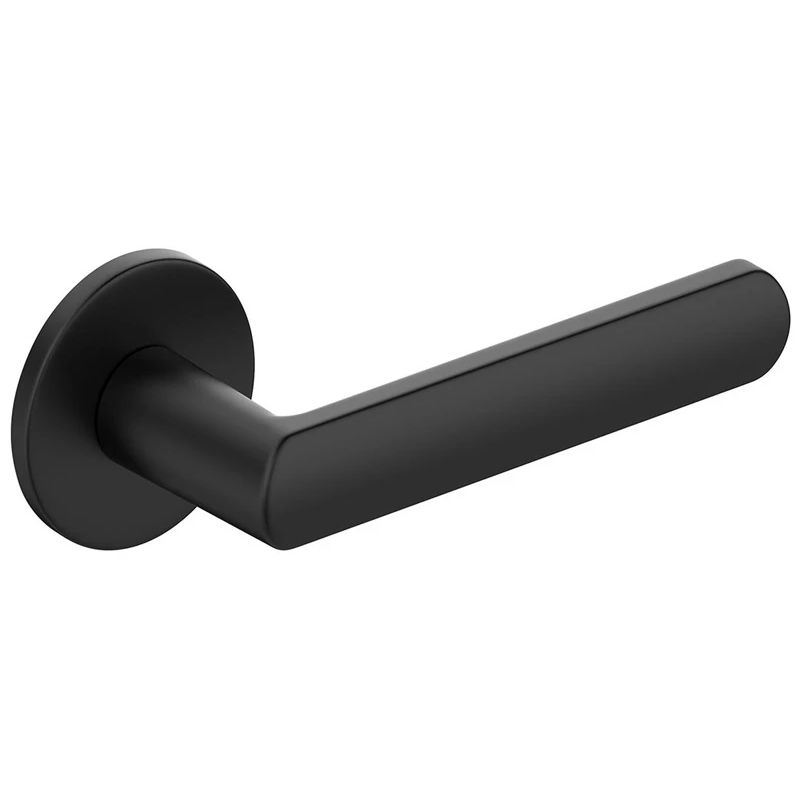 Durvju rokturis. iekštelpām R Slim Black LUNA R SLIM. melna