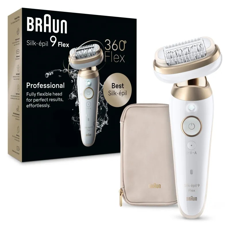 SES9-011 3D Braun Silképil 9 Flex Epilators