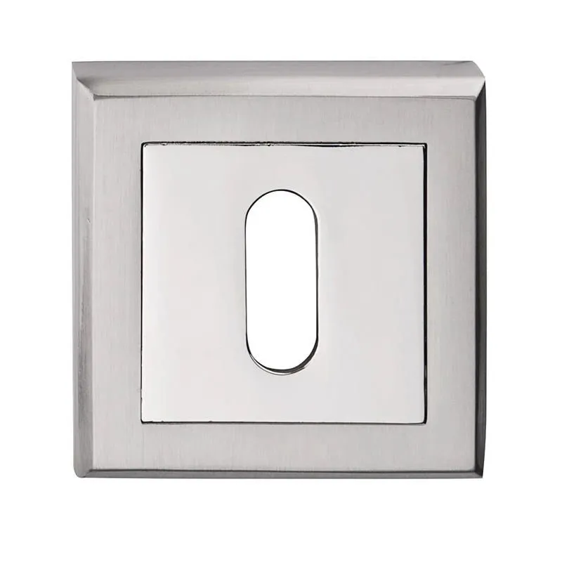 Durvju slēdzenes uzlika Metal-Bud Beta-Alfa, niķeļa krās.