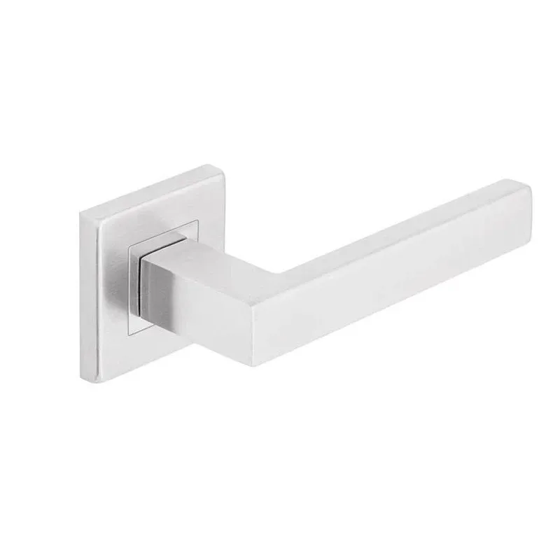 Durvju rokturis, iekštelpām Metal-Bud Topaz, sudraba krās.