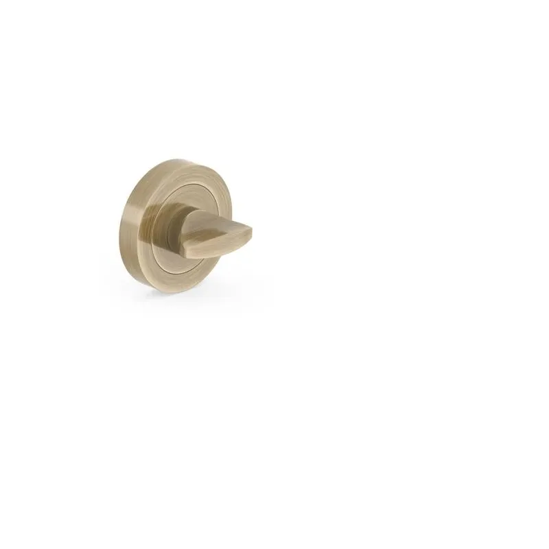 Privacy escucheon square brass