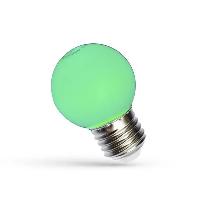 Augu augšanas gaisma Spectrum LED, P45, zaļa krās., E27, 1 W, 20 lm