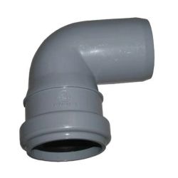 Kanalizācijas caurules 87° līkums Wavin D50mm. PVC