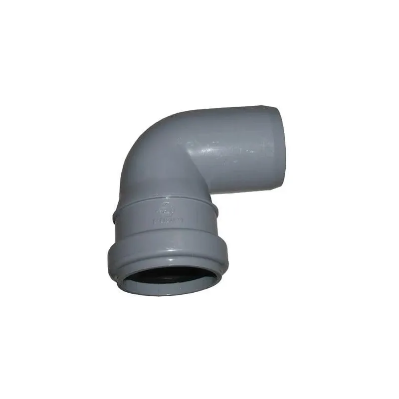 Elkonis iekštelpu kanalizācijai Wavin Optima, 50 mm, 87 °