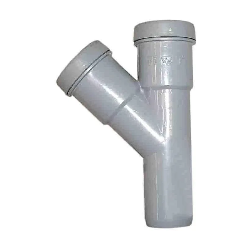 Trejgabals iekštelpu kanalizācijai Wavin Optima, 50 mm x 50 mm, 45 °