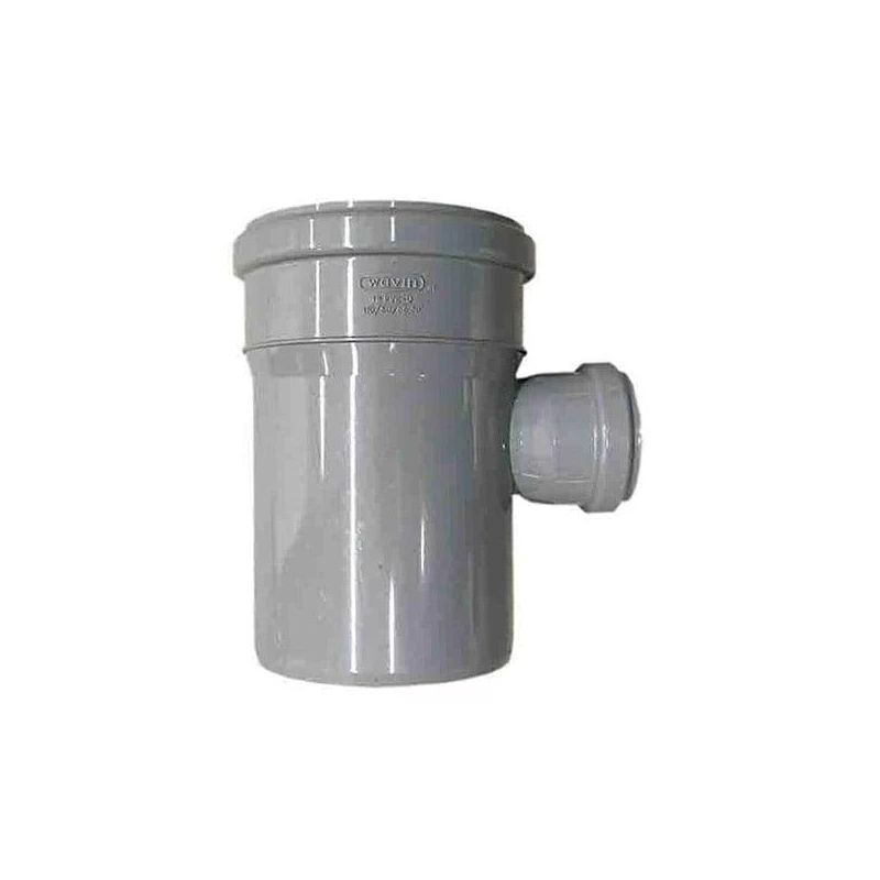 Kanalizācijas caurules trejgabals Wavin D50-110mm. 88°. PVC