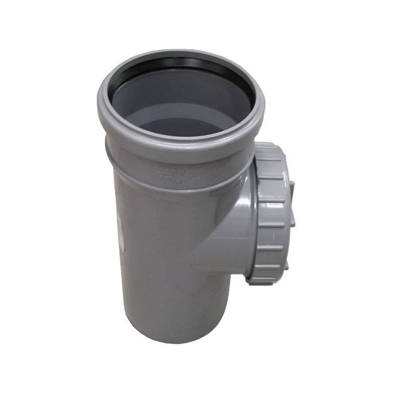 Kanalizācijas caurules revīzija Wavin D110mm. PVC