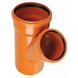 Sewer branch 160x160x45°pvc brown