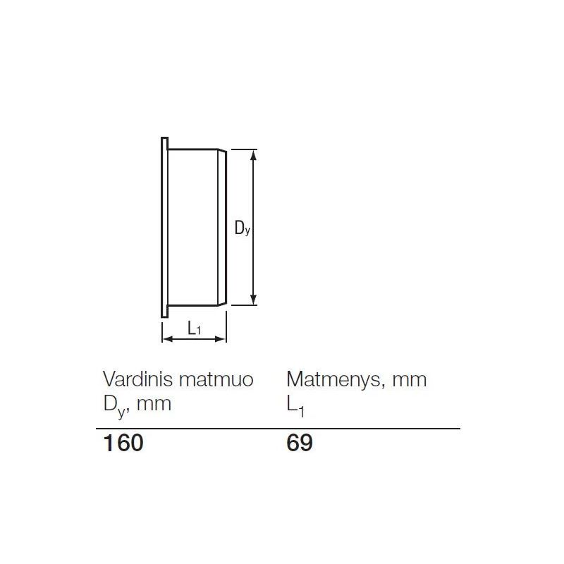 Āra kanalizācijas caurules uzmavas aizbāznis Wavin D160mm