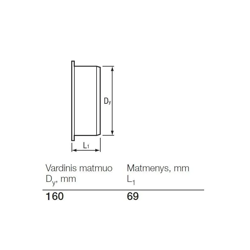 Nobeigums āra kanalizācijai Wavin, 160 mm