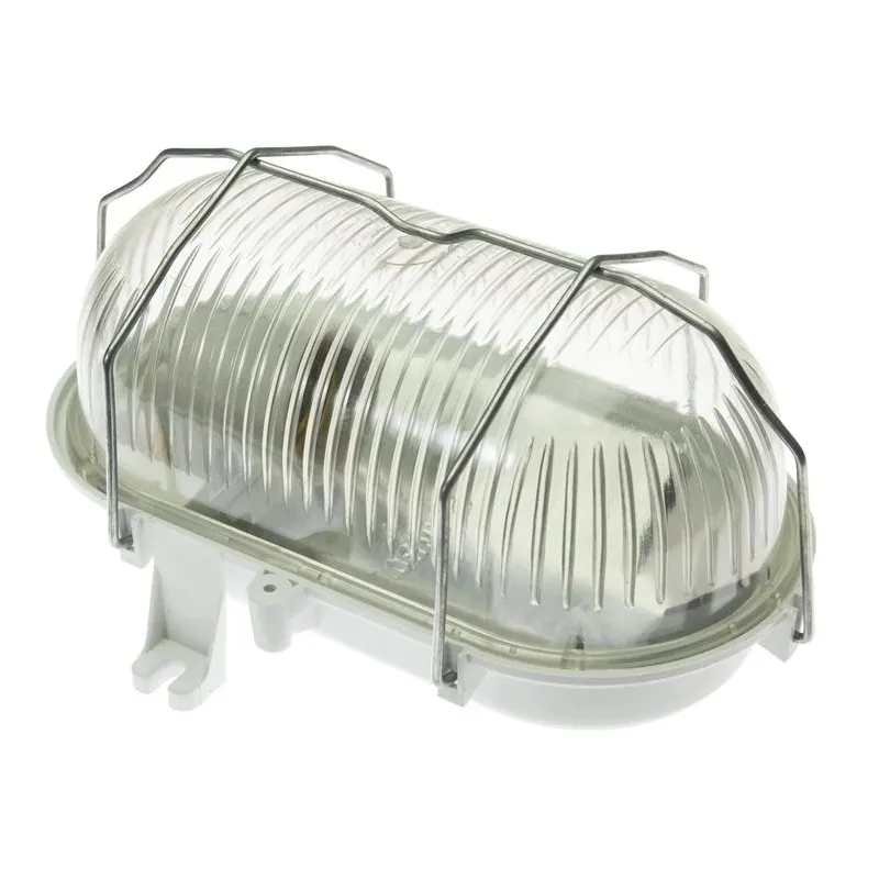 Āra griestu lampa Pawbol OWAL60 D.3166, 60W, E27, IP44, balta krās., 17 cm x 12.5 cm