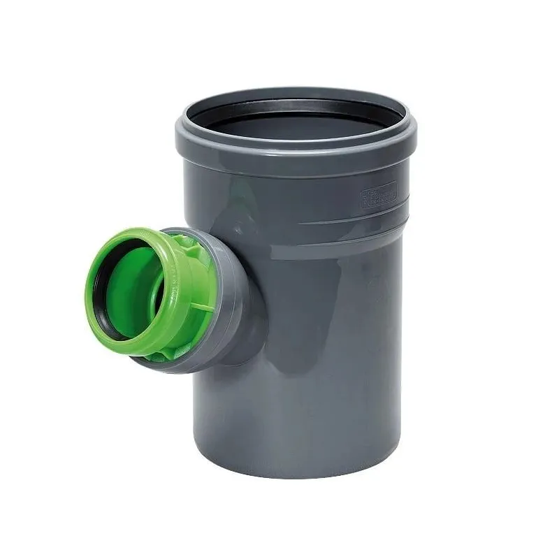 Trejgabals iekštelpu kanalizācijai Tycner, 50 mm x 110 mm, 45 - 88 °