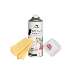 Tīrītājs Tracer LCD Foam Cleaner 400 ml + Mikrošķiedra